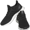 Adidas Men's Ultraboost 1.0 in Core Black/Core Black/Beam Green pair stacked