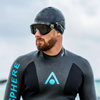 Aqua Sphere Defy Ultra - Black/Smoke on swimmer
