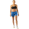 Rabbit Women's Feelin Fine 4" Short in Blue Scribble front