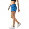 Rabbit Women's Feelin Fine 4" Short in Blue Scribble left