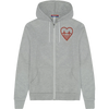 Culk I Heart SF Zip Hoodie in Grey