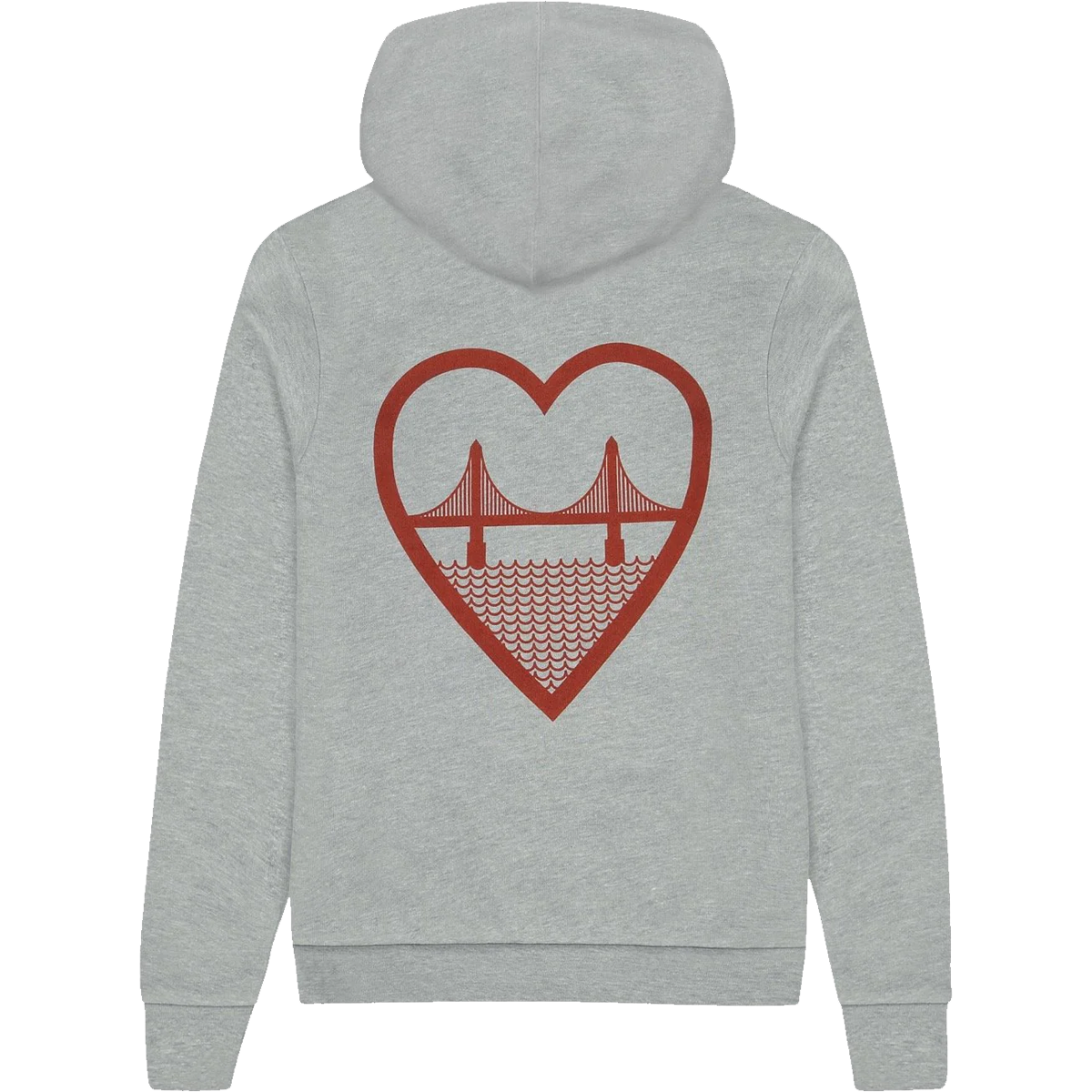 I Heart SF Zip Hoodie alternate view