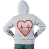 Culk I Heart SF Zip Hoodie on model back