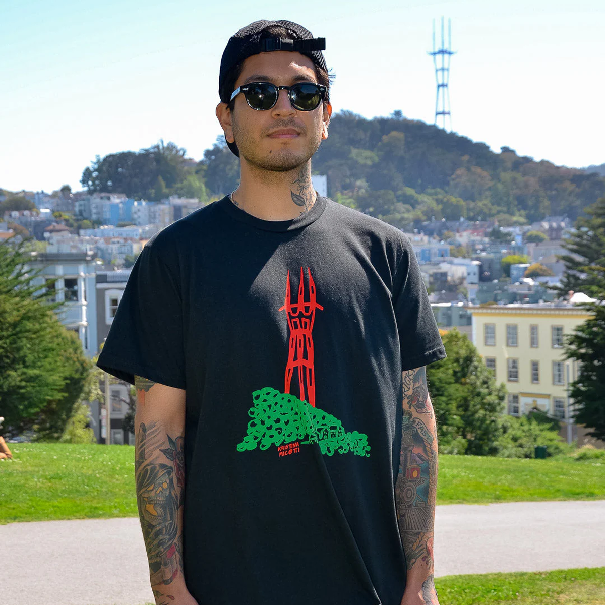 Sutro Tee alternate view