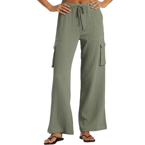 Women's Precious Cargo Beach Solid Pants