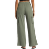 Roxy Women's Precious Cargo Beach Solid Pants in GZC0-Agave Green back