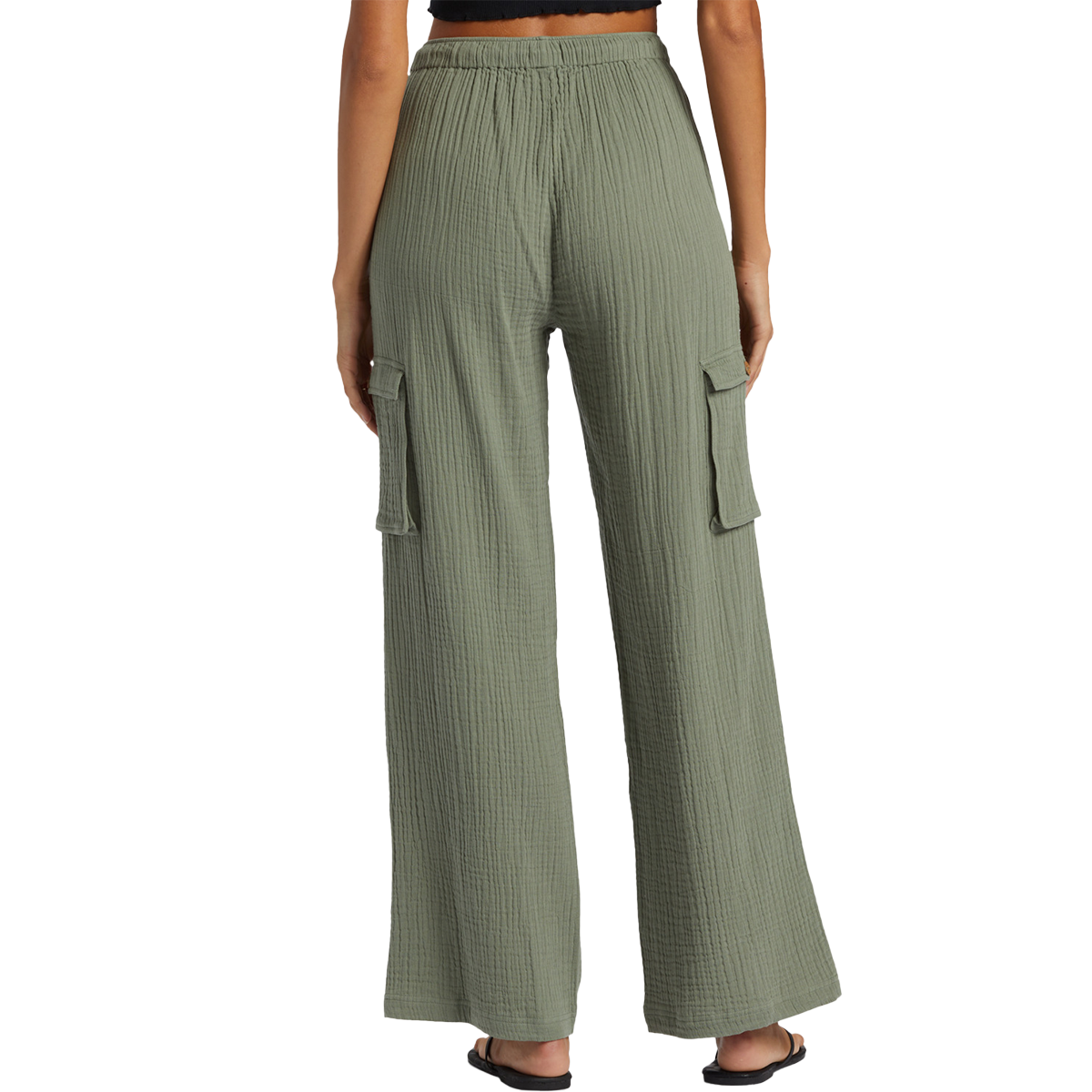 Women's Precious Cargo Beach Solid Pants alternate view