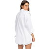 Roxy Women's Morning Time Long Sleeve in WBK0-Snow White back