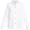 Roxy Women's Morning Time Long Sleeve in WBK0-Snow White