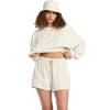 Billabong Women's Loosen Up Short in WCP-White Cap front