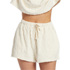 Billabong Women's Loosen Up Short in WCP-White Cap front close up