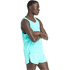 New Balance Men's NB Athletics Run Singlet in Cyber Jade front right