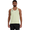 New Balance Men's NB Athletics Racing Singlet in Limelight