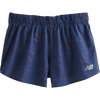 New Balance Women's NB RC Seamless Printed 3" Short in Navy Multi