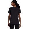 New Balance Women's NB Athletics T-Shirt in Black Heather back