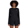 New Balance Women's NB Athletics Long Sleeve in Black