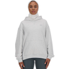 New Balance Women's Athletics French Terry Hoodie in Ash Heather