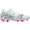 Puma Women's Future 7 Match FG/AG in White/PInk/Black