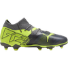 Puma Youth Future 7 Match Rush FG/AG in Strong Grey/Electric Lime