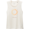 Prana Women's Everyday Vintage-Washed Graphic Tank in Canvas Sun City