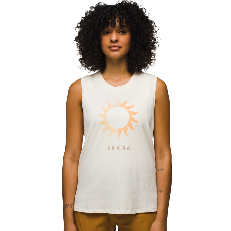Women's Everyday Vintage-Washed Graphic Tank, Prana Women's Everyday Vintage-Washed Graphic Tank front
