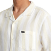 RVCA Men's Love Stripe Short Sleeve pocket