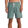 RVCA Men's Opposites Elastic Waist Hybrid Amphibian Shorts in Jade