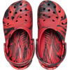 Crocs Youth Classic Marbled Clog in 6EO-Pepper/Black pair top