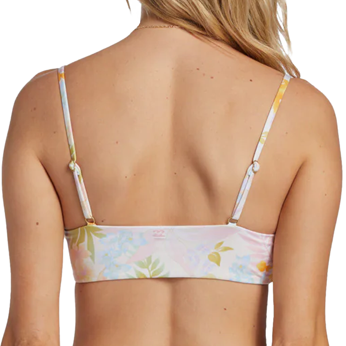 Women's Peaceful Palms Zoe Crop Bikini Top alternate view