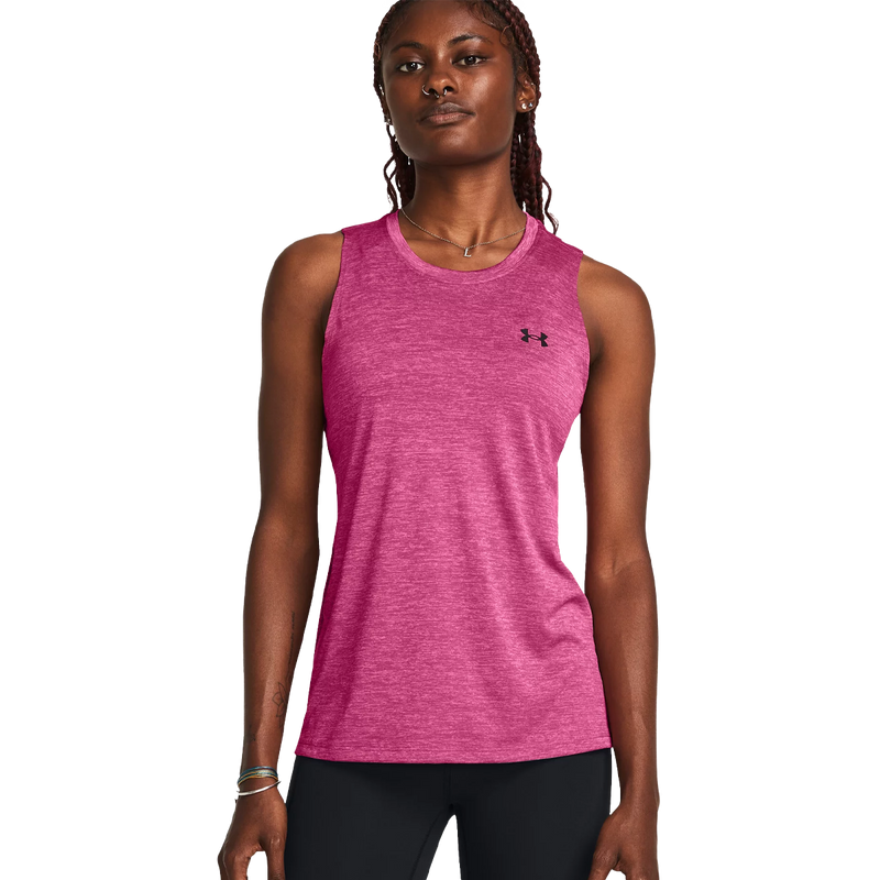 Women's Tech Twist Tank, Under Armour Women's Tech Twist Tank front