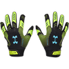 Under Armour Youth F9 Nitro Printed Football Gloves in Black/Hi Vis