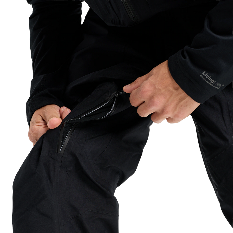 BURTON AK FREEBIRD BIB M ブラック 2025 Burton AK Freebird GORE-TEX 3L Snowboard Bib Pant - Radio