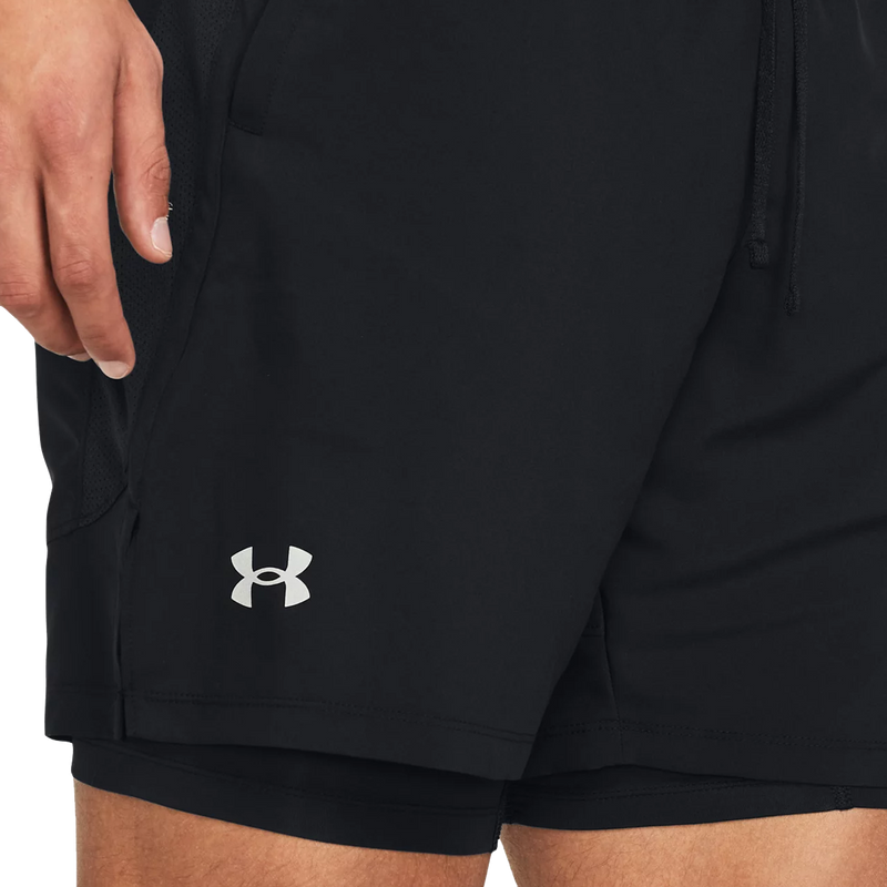 (取寄) アンダーアーマー メンズ ラウンチ ラン 7 2イン1 ショーツ Under Armour men Under Armour Launch Run 7