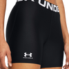 Under Armour Women's HeatGear Middy Shorts logo