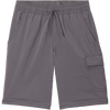 Columbia Youth Silver Ridge Utliity Convertible Pant in City Grey shorts