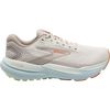 Brooks Women's Glycerin 21 in 195-Coconut/Aqua/Autumn Sunset outside right profile