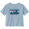 Patagonia Women's '73 Skyline Easy-Cut Responsibili-Tee in Chilled Blue