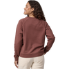 Women's Regenerative Organic Certified Cotton Essential Top in Dulse Mauve back