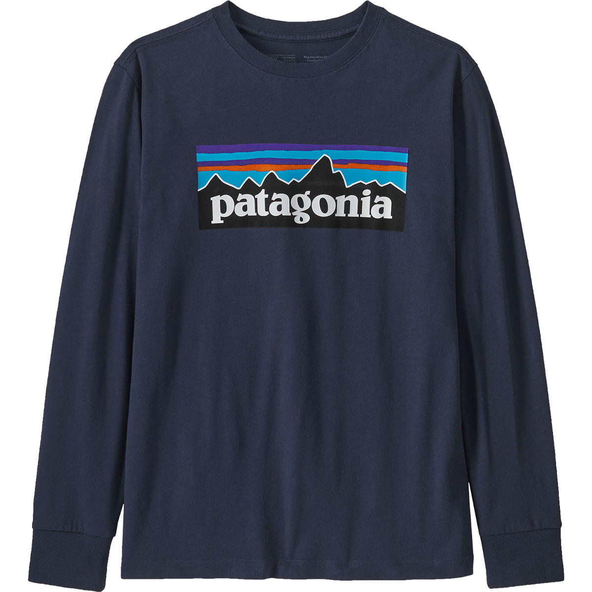 Youth Long Sleeved Regenerative Organic Certified Cotton P-6 T-Shirt alternate view