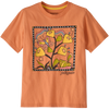 Patagonia Youth Graphic T-Shirt in BFME-Butterfly Bows: Rock Melon