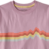 Patagonia Youth Ridge Rise Stripe T-Shirt logo