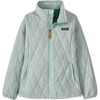 Patagonia Youth Nano Puff Diamond Quilted Jacket in Wispy Green