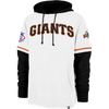 47 Brand Men's Giants Trifecta 47 Shortstop Pullover in White Wash