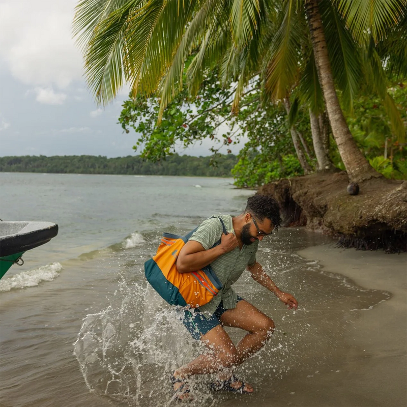 Allpa 60L Gear Hauler Tote, Cotopaxi Allpa 60L Gear Hauler Tote over the shoulder