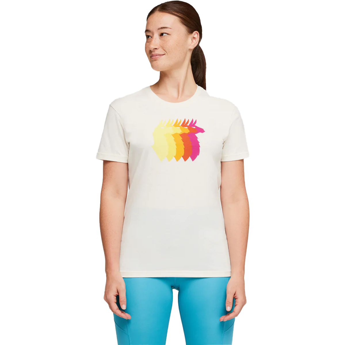 Women's Llama Sequence Organic T Shirt alternate view