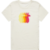 Cotopaxi Women's Llama Sequence Organic T Shirt in Bone
