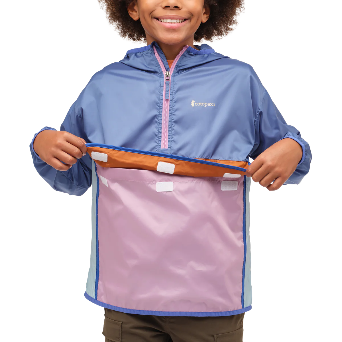 Youth Teca Half-Zip Windbreaker alternate view