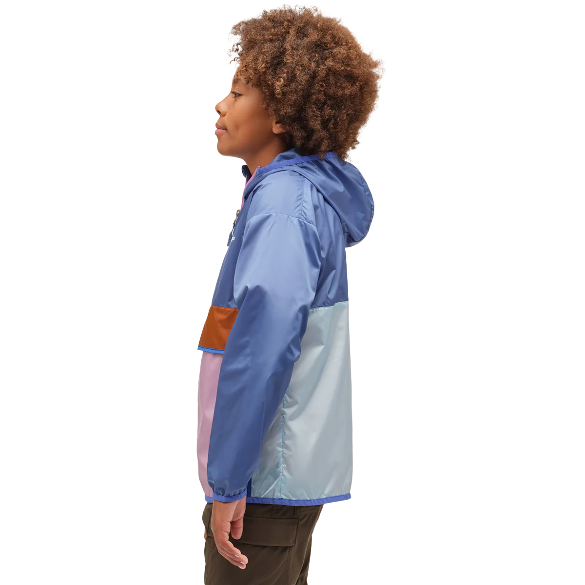 Youth Teca Half-Zip Windbreaker alternate view