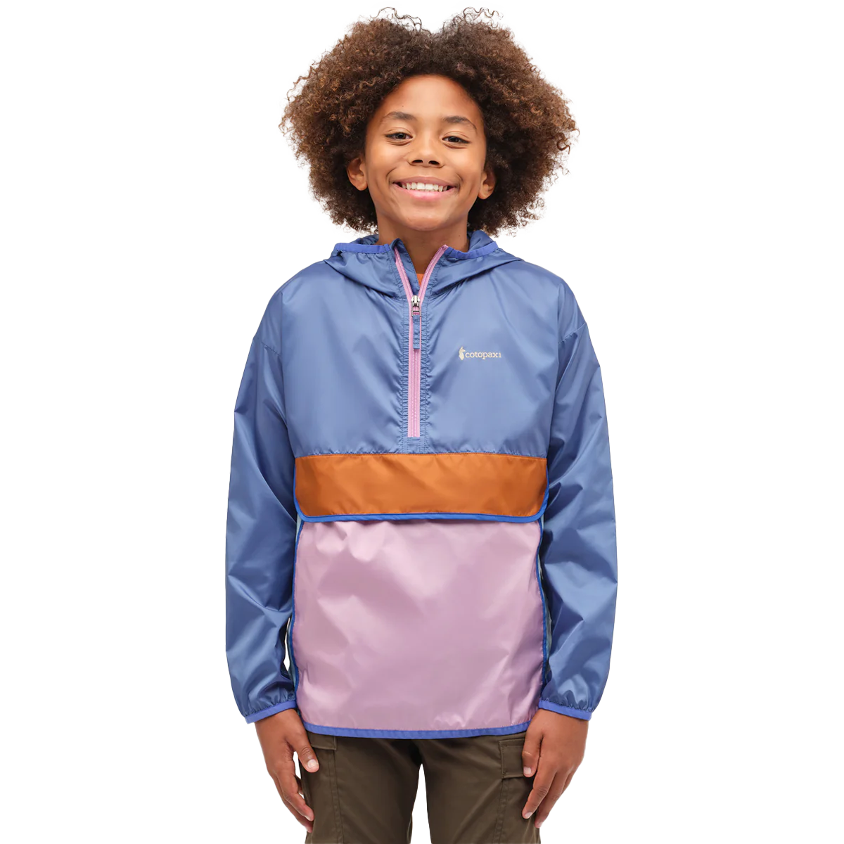 Youth Teca Half-Zip Windbreaker alternate view