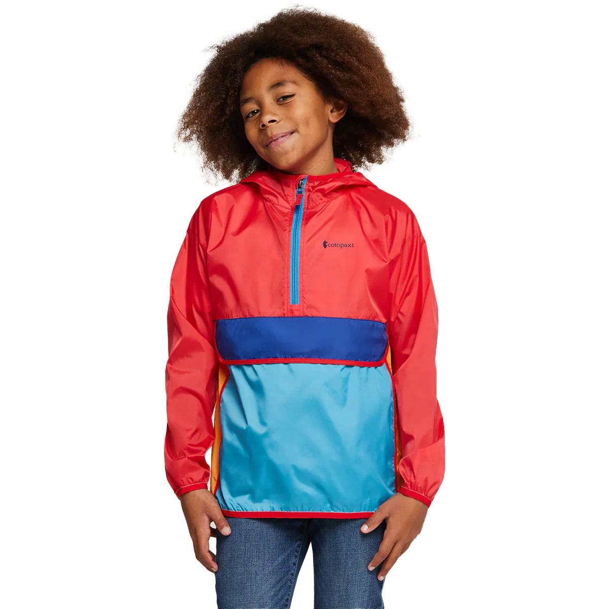 Youth Teca Half-Zip Windbreaker alternate view